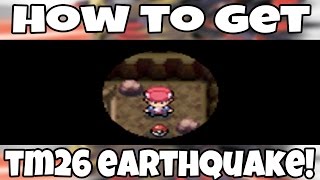 How to get TM26 Earthquake on Pokemon Platinum [upl. by Monro381]