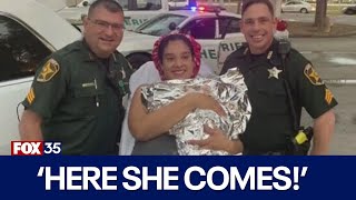 Florida mom delivers baby in her car [upl. by Tove394]