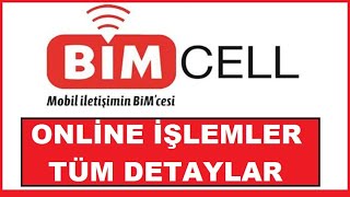 BİMCELL Online İşlemler TÜM DETAYLAR [upl. by Huntington]