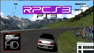 RPCS3  Gran Turismo HD PS3 Emulator [upl. by Otrebtuc]