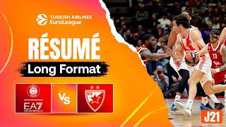 La passe de la saison signée Teodosic  Milan vs Etoile Rouge Belgrade  Résumé  EuroLeague J21 [upl. by Asor287]