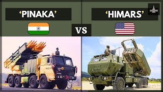 Comparative Analysis Indias Pinaka vs USs HIMARS Rocket System [upl. by Drofub581]