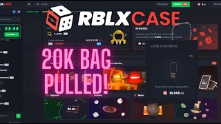 THIS 1 20K PULL WAS CRAZY  RBLXCASE [upl. by Piwowar]