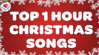 Popular Christmas Songs and Carols with Lyrics 2023 🎄 1 Hour NEW Christmas Love to Sing Videos [upl. by Ecraep572]