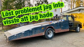 Att så lite kan förändra utseendet på hela bilen Modifiering av Ramptruckens flak [upl. by Atteuqahc]