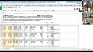 ERC Budget Template Proposal [upl. by Theresita867]