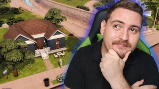 TBT do canal  MODERNIZEI a PRIMEIRA CASA DO CANAL │ The Sims 4 │ Slow Build [upl. by Gerladina471]