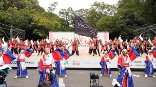 メガロス連 📍原宿表参道元氣祭スーパーよさこい 神宮会館ステージ 20230827T1200 [upl. by Annaiel]