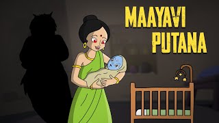 Krishna The Great  Maayavi Putana  Cartoons for Kids in Hindi  Fun Kids Videos [upl. by Atiloj]