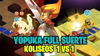 DOFUS 269 YOPUKA DE FULL SUERTE KOLISEOS 1 VS 1 YOPUKBAL EL YOPUKA DE LOS ESCUDOS Y EL DESGASTE [upl. by Ennairak673]