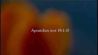 Apostolien teot 19110 [upl. by Ammamaria52]