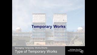 T1 Types of Temporary Works [upl. by Trellas213]