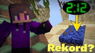 😱Alle Betten so schnell wie möglich auf der Bedrock Edition zerstören  Rekord [upl. by Nonnarb]