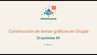 Drupaladas  Capítulo 6 Construcción de temas gráficos en Drupal [upl. by Torey188]