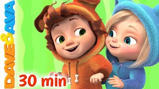 😍 One Little Finger  Dave and Ava Nursery Rhymes  John the Rabbit and More Kids Songs 😍 [upl. by Imray]