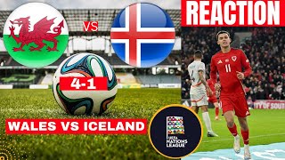 Wales vs Iceland 41 Live Stream Nations League Football Match Today Score 2024 Highlights Direct [upl. by Nahta]