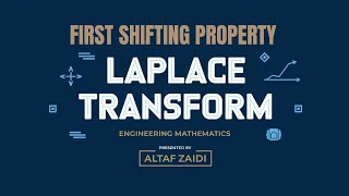 LAPLACE TRANSFORM  MATHEMATICS  First Shift Property  Lec2  Altaf Zaidi [upl. by Wilber928]