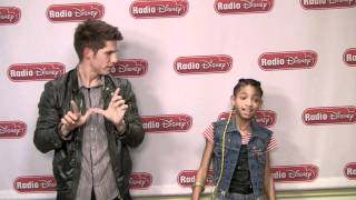 Will Smith inspires the Willow Wave  Radio Disney  Willow Smith [upl. by Gilbertson]