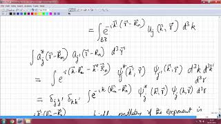 Lec 28 Tight binding method  3 [upl. by Pickford984]