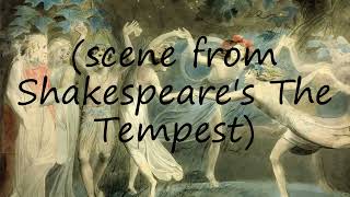 How to pronounce scene from Shakespeares The Tempest [upl. by Fryd]