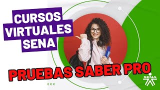 Cursos gratis del SENA para pruebas Saber Pro  COLOMBIA [upl. by Nalorac]