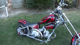 mini chopper 110cc running [upl. by Pavier365]