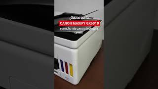 Lo Que No Sabias De La Canon Maxify GX6010  Short  Imprime el potencial de tu empresa [upl. by Anhavas80]