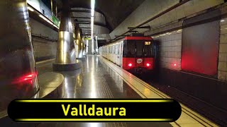 Metro Station Valldaura  Barcelona 🇪🇸  Walkthrough 🚶 [upl. by Brinna]