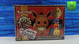 Pokemon Funko 2024 Pocket Pop Advent Calendar Figure Unboxing [upl. by Florio]