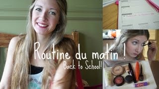 Back to School Routine du matin [upl. by Cathlene]