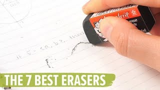 The 7 Best Erasers [upl. by Eicul160]