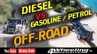 DIESEL vs GASOLINE  PETROL OFFROAD which is better [upl. by Enyahc]