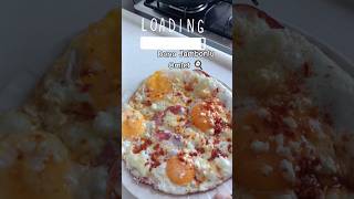 Dana Jambonlu Omlet🍳omlet jambon kahvaltı breakfast frühstück keşfetteyiz cooking food [upl. by Rorry176]