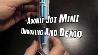 Adonit Jot Mini Unboxing And Demo [upl. by Fosdick]