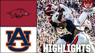 Arkansas Razorbacks vs Auburn Tigers  Full Game Highlights  ESPN College Football [upl. by Ricker67]