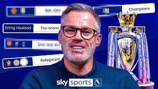 Jamie Carraghers UPDATED Premier League predictions 👀🏆 [upl. by Mur]