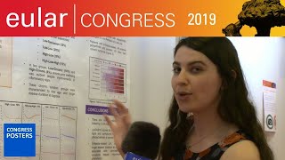 EULAR 2019  Poster sessions Stephanie ShoopWorrall [upl. by Heiner501]