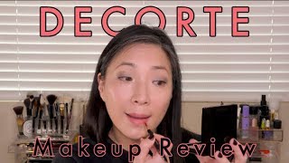 DECORTE  New Makeup Review [upl. by Bernard]