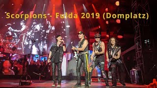 Scorpions  20190816 Fulda Domplatz nearly complete concert [upl. by Hildegaard728]