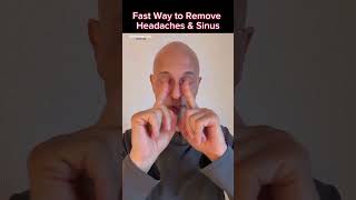 Fast Way to Remove Your Headache or Sinus Dr Mandell [upl. by Ys]