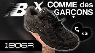 UNBOXING NEW BALANCE 1906R x COMME des GARÇONS  REVIEW [upl. by Oicnevuj]