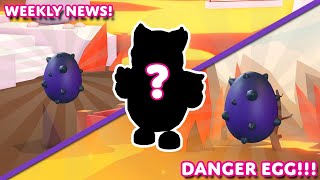 🔥 DANGER EGG IS COMING SOON 💜 Weekly News 📰 Adopt Me on Roblox [upl. by Zeugirdor]