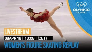 Womens Figure Skating LIVE Replay  PyeongChang 2018 Winter Olympics  Go Figure [upl. by Rici830]