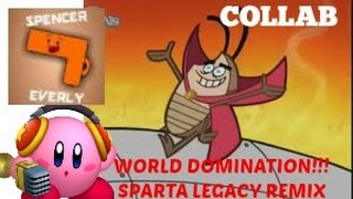 COLLAB The Fairly OddParents Cockroach World Domination Sparta Legacy Remix [upl. by Nima445]