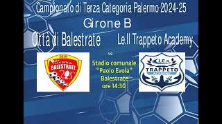 Città di Balestrate vs Trappeto Academy [upl. by Odoric]