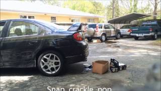 2004 Dodge Neon SRT4 Moparstock BOV Plate amp Exhaust note [upl. by Lal340]