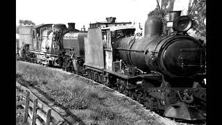 SOUND Of Steam T Class amp Garratt Narrow Gauge South Australia [upl. by Proud]