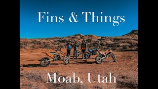 Fins amp Things Full Ride  Moab Utah  Dirt Bikes [upl. by Dowzall127]