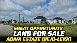 DISTRESS SALE LAND FOR SALE IN ADIVA ESTATE Via BEECHWOOD ESTATE BOGIJE IBEJULEKKI LAGOS NIGERIA [upl. by Cone]