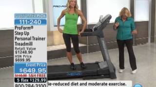 ProForm Step Up Personal Trainer Treadmill [upl. by Ayk623]